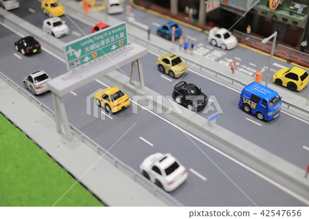 a dsiplay of toys at Exhibition fair a dsiplay of toys at Exhibition fair 42547656