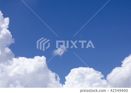 夏天天空夏天雲彩 夏天天空夏天雲彩 42549400