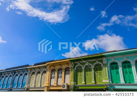 Street Sino-Portuguese Architecture Phuket Street Sino-Portuguese Architecture Phuket 42553373