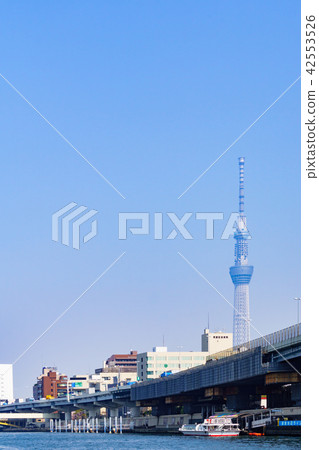 "Tokyo Metropolitan City" Urban Landscape - Sumidagawa Cruising 42553526