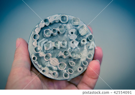 Object printed on metal 3d printer Object printed on metal 3d printer 42554091