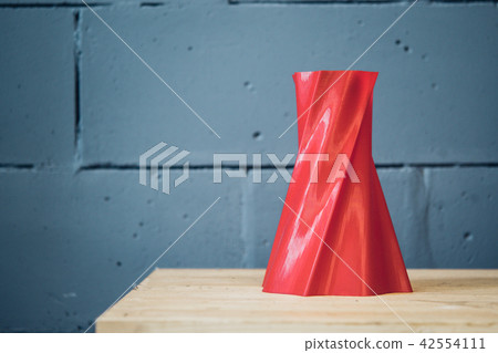 3D printer working close up. Automatic three dimensional 3d printer 3D printer working close up. Automatic three dimensional 3d printer 42554111