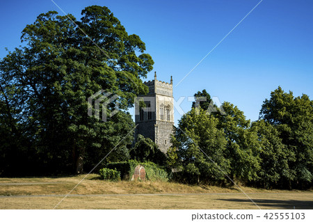 Christchurch park in the centre of Ipswich in Suff 42555103