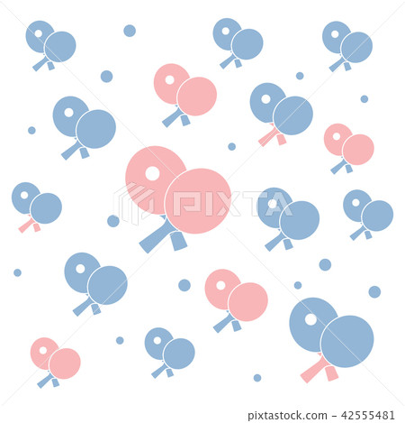 colorful rackets and balls for table tennis colorful rackets and balls for table tennis 42555481