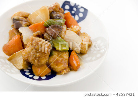 sweet and sour pork sweet and sour pork 42557421
