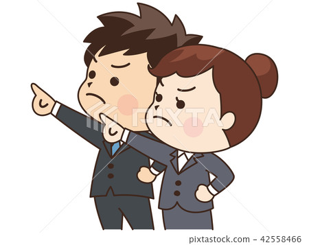 Hiring a recruit suit that points to a goal 42558466