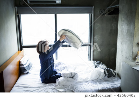 婦女生活方式放鬆 42560402