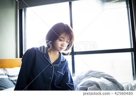 婦女生活方式放鬆 42560480
