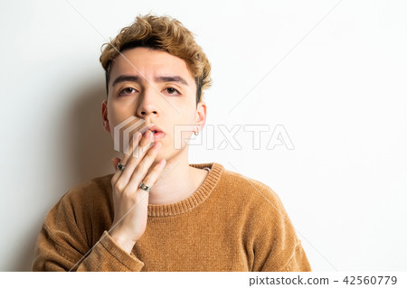 Male Foreigner Portrait Facial Expressions Male Foreigner Portrait Facial Expressions 42560779