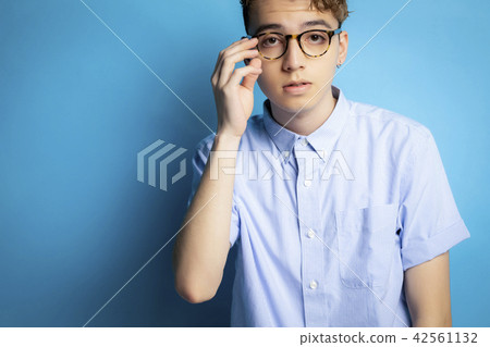 Male Foreigner Portrait Facial Expressions 42561132