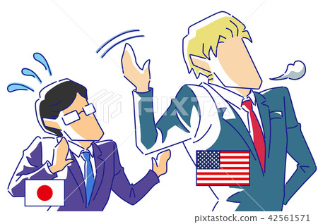 Japanese business amazed by America Japanese business amazed by America 42561571