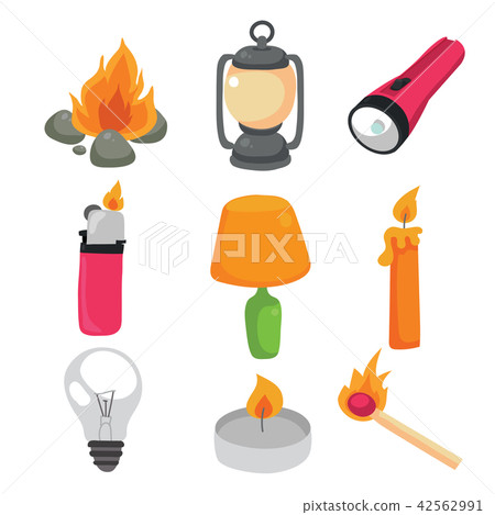lighting equipment vector collection design lighting equipment vector collection design 42562991