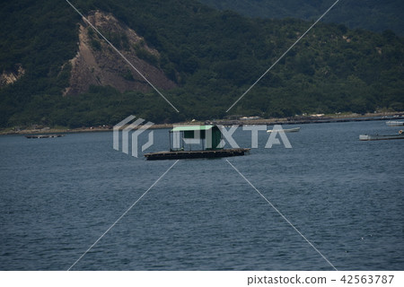 Tokushima Naruto的Uchino Sea的形狀Ikada 42563787