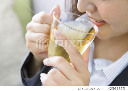 放鬆預防茶飲料生活習慣疾病保健自我管理生活方式 42563855