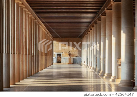 Stoa of Attalos exhibition hall Stoa of Attalos exhibition hall 42564147