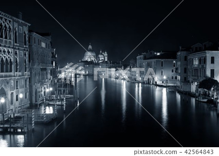 Venice Grand Canal night Venice Grand Canal night 42564843