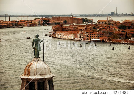 Venice Grand Canal viewed from the top Venice Grand Canal viewed from the top 42564891