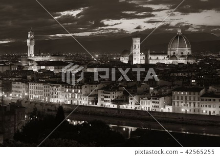 Florence Cathedral skyline night 42565255
