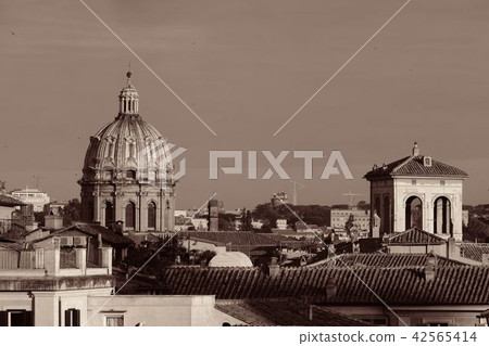 Rooftop view of Rome 42565414