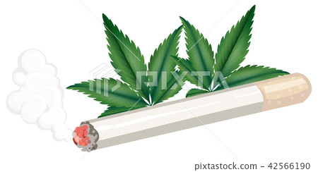 A joint of weed A joint of weed 42566190