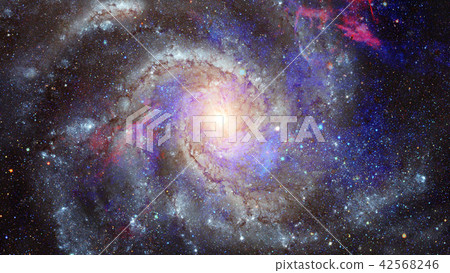 Galaxy and nebula. Galaxy and nebula. 42568246