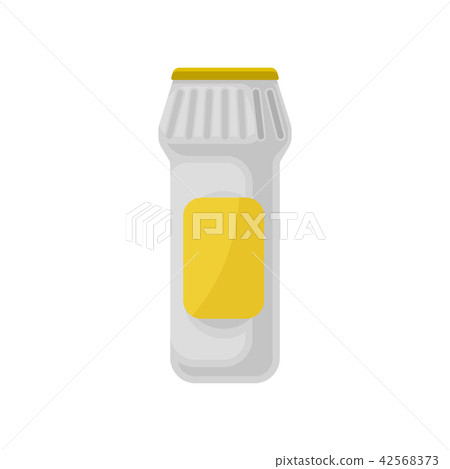 Plastic container of detergent powder, household cleaning chemical product vector Illustration on a Plastic container of detergent powder, household cleaning chemical product vector Illustration on a 42568373