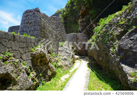 Urasoe castle in the summer Urasoe castle in the summer 42569806