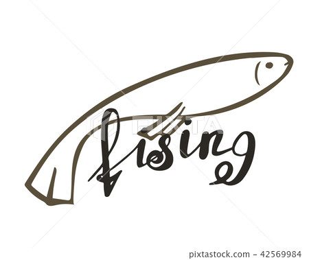 Abstract fish icon. Abstract fish icon. 42569984