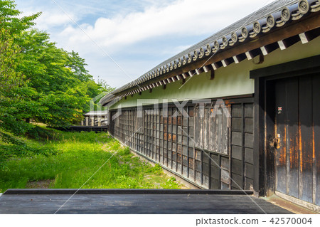 Higashi corner tower and nineteenth multipurpose owner Yamatokoriyama castle Higashi corner tower and nineteenth multipurpose owner Yamatokoriyama castle 42570004