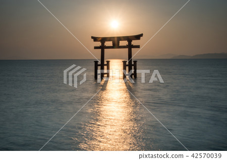 Shirahashi Shrine的黎明 42570039