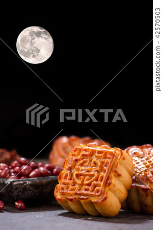 Mid-Autumn Festival Tsukimochi Dengyo 團圓 Award Moon Moon Festival Moon cake Geppei Moon Viewing 42570503