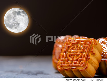 Mid-Autumn Festival Tsukimochi Dengyo 團圓 Award Moon Moon Festival Moon cake Geppei Moon Viewing 42570505