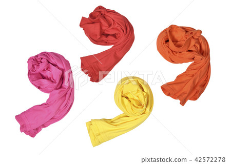 Unfolded clean clothes 42572278