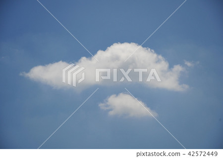 鯨魚親子云 形狀有趣的雲 鯨魚形親子云 42572449