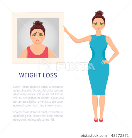 Woman before and after weight loss Woman before and after weight loss 42572871
