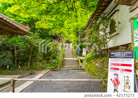 通向三德山三句寺和淀堂的道路(鳥取縣東北市三aku町三德町三德路)*圖片位於註釋部分 通向三德山三句寺和淀堂的道路(鳥取縣東北市三aku町三德町三德路)*圖片位於註釋部分 42573273