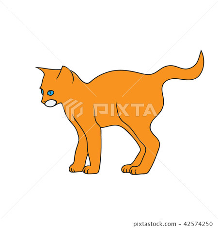 cute cat vector 42574250