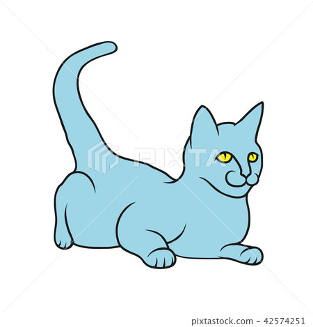 cute cat vector 42574251