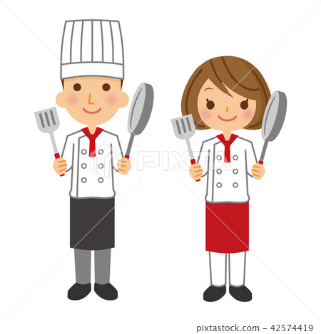 Occupation cook Gender - Stock Illustration [42574419] - PIXTA