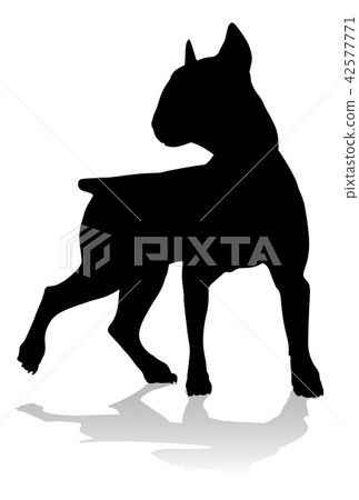 Dog Silhouette Pet Animal Dog Silhouette Pet Animal 42577771