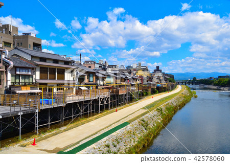 夏季京都鴨川 夏季京都鴨川 42578060