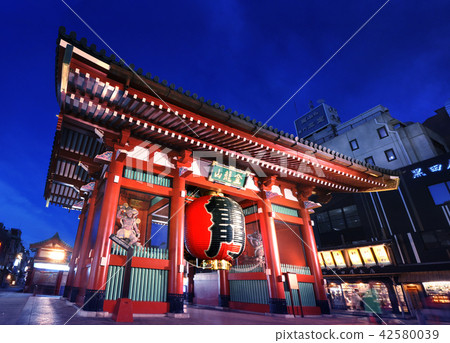 Kaminarimon's light up Kaminarimon's light up 42580039