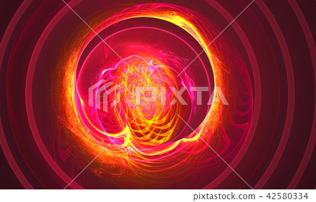 Another supernova near foreground as the storming of the red ball of fire abstraction based on Another supernova near foreground as the storming of the red ball of fire abstraction based on 42580334