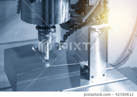The CNC milling machine The CNC milling machine 42580612