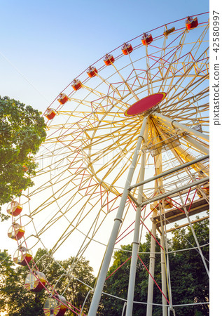 Ferris Wheel at Sunset Ferris Wheel at Sunset 42580997