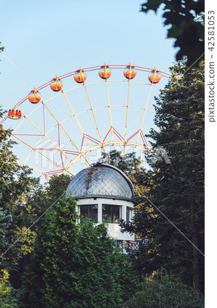 Minsk Ferris Wheel Behind the Observatory Minsk Ferris Wheel Behind the Observatory 42581053