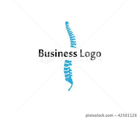 Spine diagnostics symbol logo template  42581128