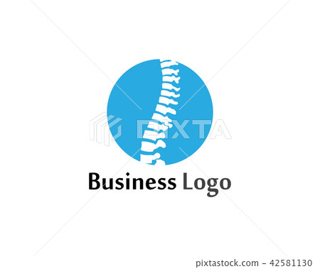 Spine diagnostics symbol logo template 42581130