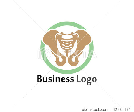 Spine diagnostics symbol logo template 42581135