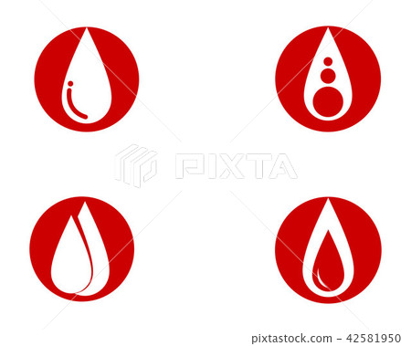 Blood vector icons Blood vector icons 42581950